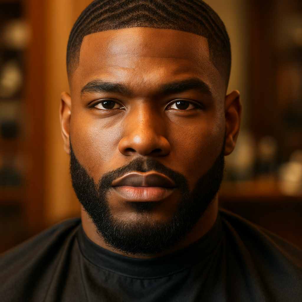 Crisp waves with beard lineup